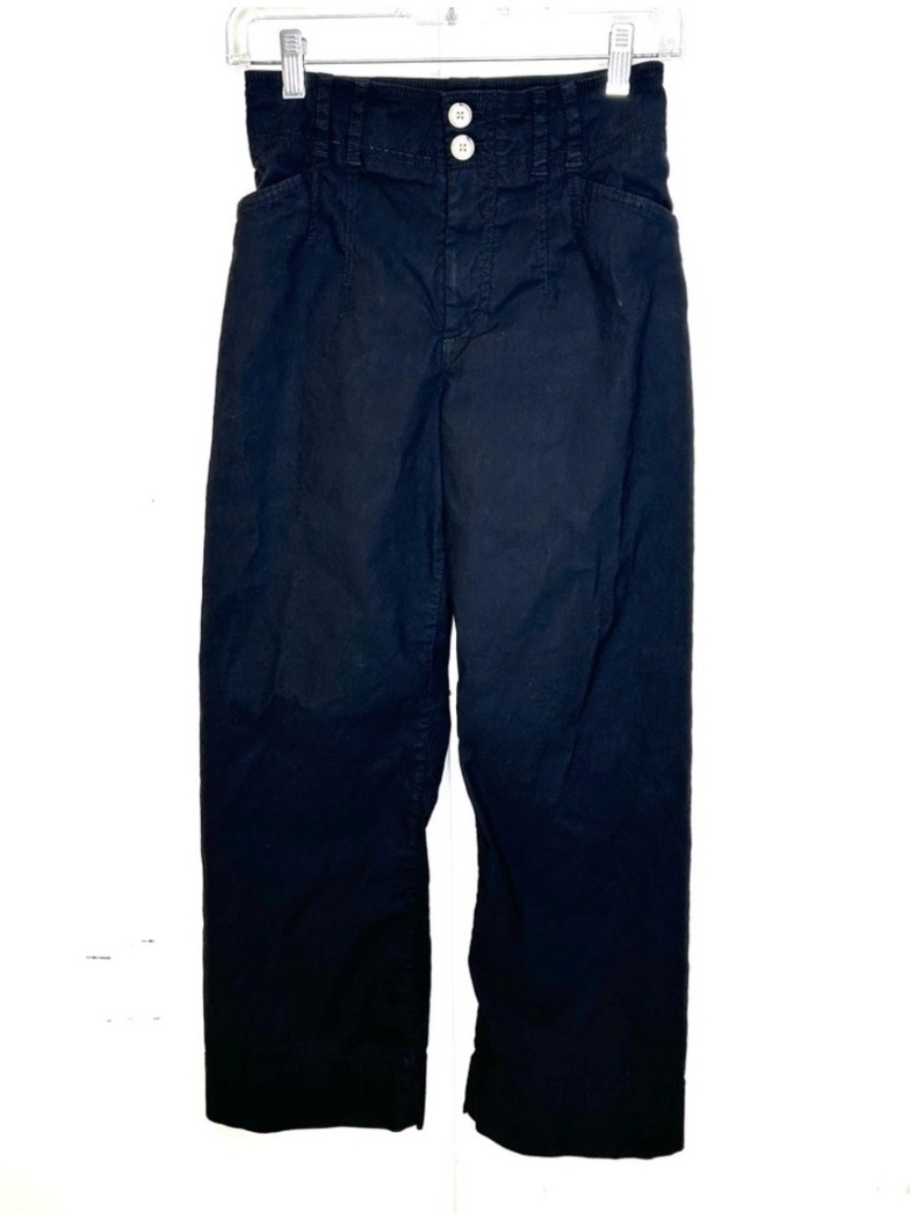 Anthropologie Emma Cropped Wide-Leg Pants
